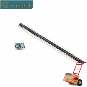SOIC8 SOP8 (150 bis 200 mil) zu DIL8 DIP8 Breadboard kompat. SMD Breakout Board - Bild 1 von 3
