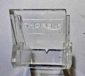 Thorens copri testina headshell in plastica trasparente con logo. - Foto 1 di 3
