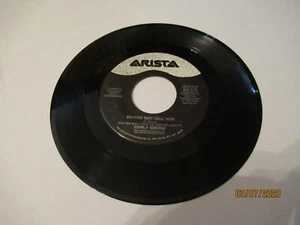 Carly Simon: Better Not Tell Her / Happy Birthday / 45 Rpm 1990 VG+ - Imagen 1 de 2