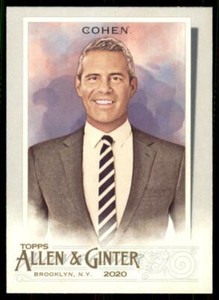 2020 Topps Allen and Ginter Base #242 Andy Cohen - Television & Radio Host
