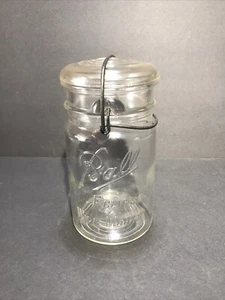 Tarro de enlatado transparente vintage Ball Eclipse Widemouth - Imagen 1 de 11