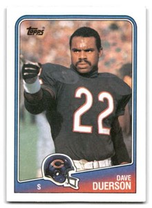 Dave Duerson 1988 Topps #84 Chicago Bears FOOTBALL