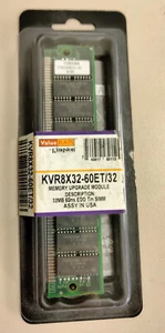KVR8X32-60ET/32 Kingston 32MB SIMM 72-PIN 60ns Non Parity EDO Tin Lead NEW - Picture 1 of 1