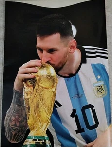 PANINI WORLD CUP QATAR 2022 WINNER POSTER COMPLETE SET ARGENTINIEN WORLD CHAMPION - Bild 1 von 7