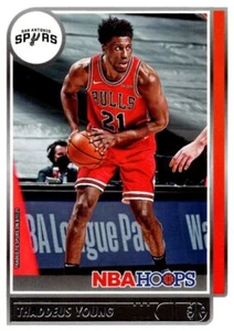 2021-22 Hoops Thaddeus Young San Antonio Spurs #65 - Picture 1 of 2