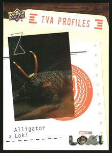 2023 U.D. Loki Season 1 TVA Profiles #P12 Alligator Loki 