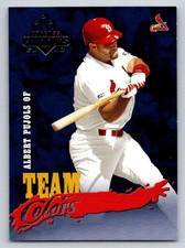 2003 Donruss Champions Team Colors #19 Albert Pujols