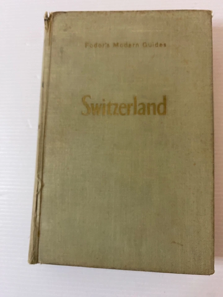 Frodor's Modern Guide - Switzerland, 1954 1st Ed. Vintage Hardcover Ex-Library - Image 1 of 4