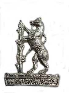 Insignia de gorra militar Warwickshire Yeomanry - Imagen 1 de 1