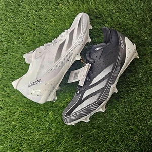 Botines de fútbol Adidas Adizero nuevos tallas 7,5-13 blancos negros Snack Attack Oreo - Imagen 1 de 7