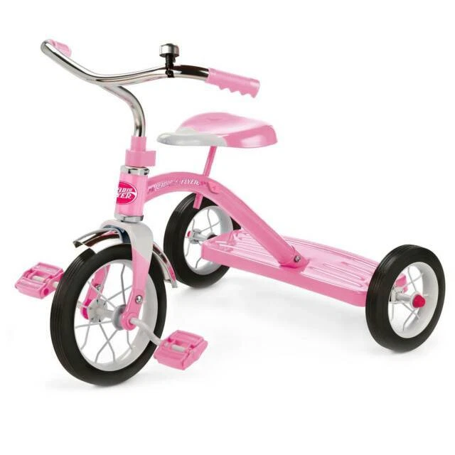 Radio Flyer Classic Pink 10 inch Tricycle - Pink (34G)