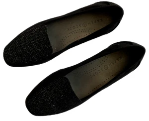 Karen Scott Jodi Slipper flache Damen 5,5 M Macy's schwarz Micro Bling NEU - Bild 1 von 4