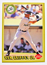 1994 Dairy Queen Golden Moments (Short Print) Gold Border Ken Griffey Jr #6 HOF