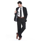 U LOOK UGLY TODAY Mens Party Suit Solid Color Prom Suit for Themed Party Events
