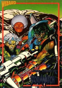1993 Wizard Magazine Image Series II #04 StormWatch - Picture 1 of 2