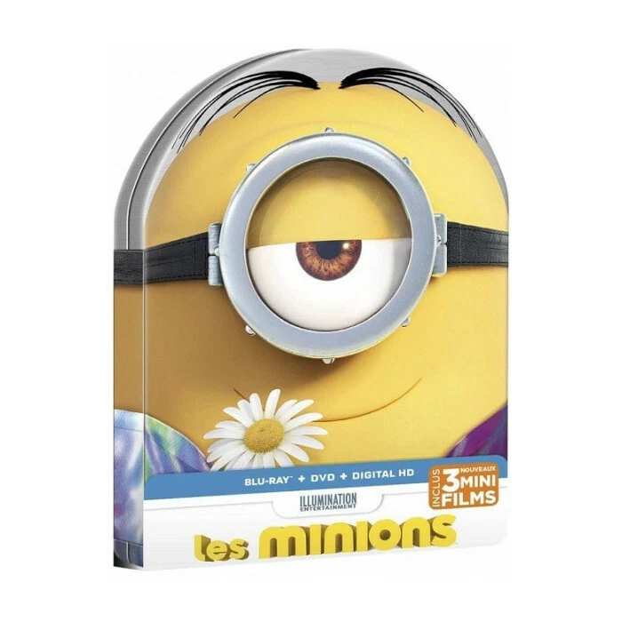 The Minions COMBO BLU-RAY + DVD STEELBOOK NEW - Image 1 of 1