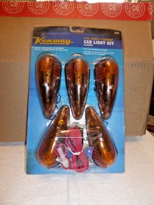Kenway 5 Pc. Amber Tear drop Cab Light Kit 64988 1 - Picture 1 of 3