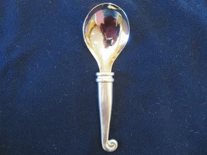 Cucchiaio da portata Carrol Boyes 1998 oltre 9 pollici pezzo d'arte lungo funzionale - Foto 1 di 7