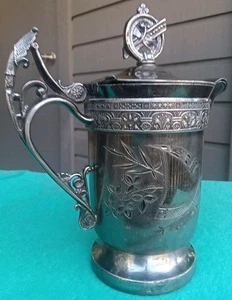 Barbour Bros Silver Co. quadruple Plated Creamer No.1847 - Picture 1 of 9