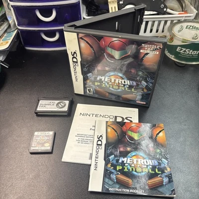 Metroid Prime: Pinball - Nintendo DS - 2006 - Complete With Rumble Pack Nice - Image 1 of 4