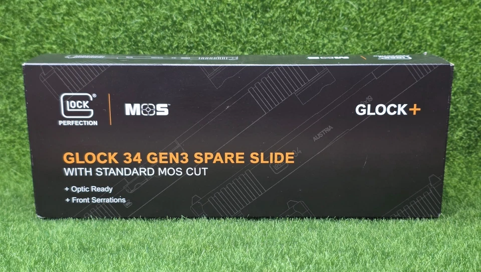 Glock OEM 34 G34 Gen 3 MOS Cut Optic Ready Spare Slide 79011