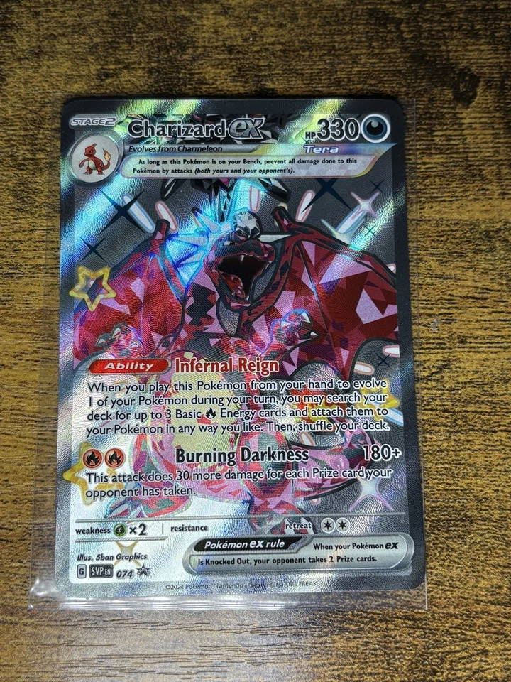 Charizard ex 074 Sv: Scarlet & Violet Promo Cards Holo - Image 1 of 2