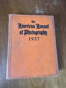 Vintage H/back Book - The American Annual Of Photography 1937 - Vol 51 - Picture 1 of 13