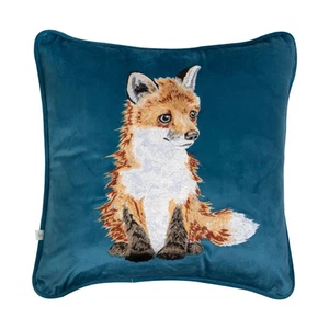 Wrendale Designs besticktes Kissen Fuchs Daydreamer - Bild 1 von 6