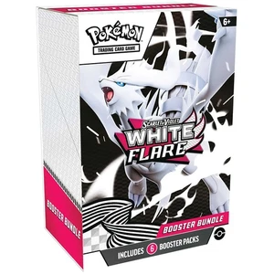 Pokemon TCG Scarlet & Violet White Flare Booster Pack of 6 Sealed - Picture 1 of 6