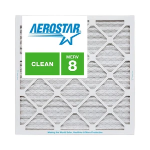 Aerostar 18x18x1 MERV 8 Furnace Air Filter, 6 Pack (422) *READ* - Picture 1 of 10