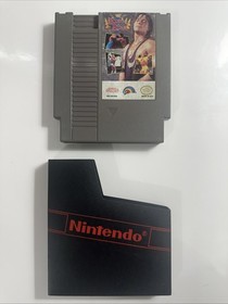 WWF King of the Ring (Nintendo, NES) Cart & Sleeve Only - Tested