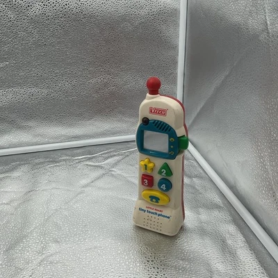 Vintage VTech Little Smart Tiny Touch Phone Interactive Toy Tested Works - Image 1 of 2