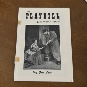 Playbill - My Fair Lady At Mark Hellinger Theater 1956 con biglietto Stub (1957) - Foto 1 di 5