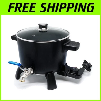 Efficient 6 Qts Wax Melting Pot with Non-Stick Surface for Easy Candle Making - Image 1 of 4