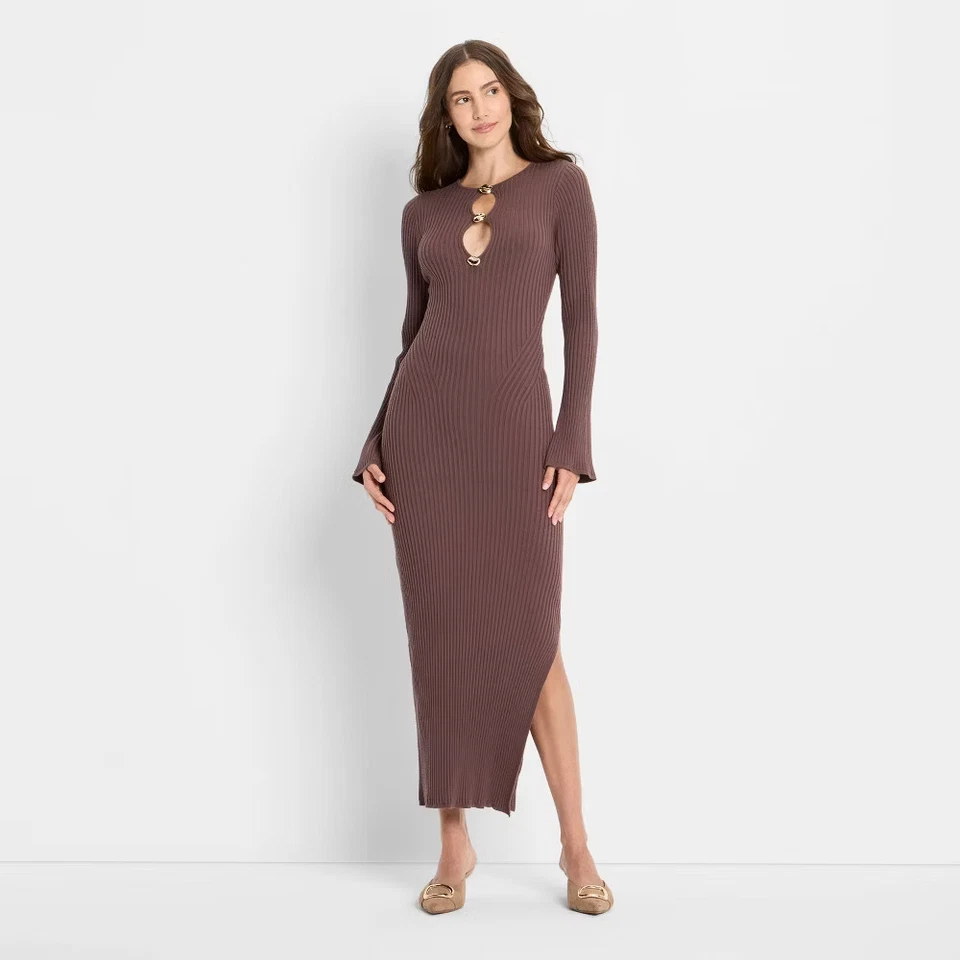 Women's Ribbed Maxi Dress - Future Collective - Image 1 of 1