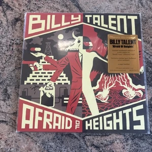 BILLY TALENT AFRAID OF HEIGHTS RED BLOODY MARY COLOR VINYL LP SEALED - Picture 1 of 2