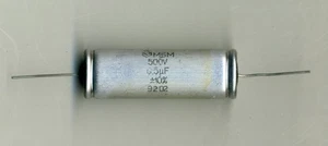 MBM Metallized Paper-in-Oil Capacitors 0.025uF - 0.5uF 500V Qty 10 pcs - Picture 1 of 1