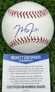 Mike Trout Autographed ROMLB Baseball - Signed / Beckett COA / Angels - Picture 1 of 5