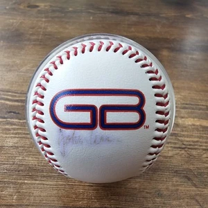Greenville Braves MiLB Rare Souvenir Ball Baseball Autographed Minor League - Picture 1 of 8