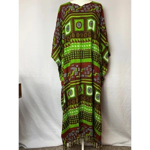 Unisex African Dashiki Tunic Kaftan | Boho Festival Ethnic Top Dress up to XXL - Bild 1 von 9