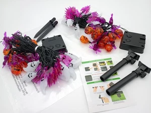 2er-Pack solarbetriebene Halloween-Lichter für den Außenbereich, 40 LED mit 8 Modi wasserdicht - Bild 1 von 19