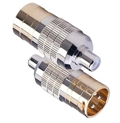 CARDAS AUDIO Clear CGA, Male XLR to Female RCA Adapter Plugs, MXLR-FRCA (Pair)