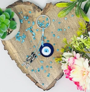 Llavero Mal de Ojo Turco Griego Colgante de Pared Protege Contra el Mal - Imagen 1 de 8