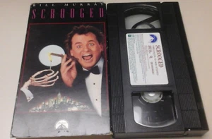 SCROOGED MOVIE VHS BILL MURRAY   - Picture 1 of 1