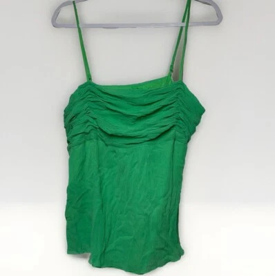 Vintage GAP Y2K Top Chiffon Silk Camisole Adjustable Straps Sz 14 Babydoll Fairy - Image 1 of 4