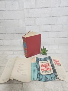 Vintage 1963 Die Geschichte Amerikas in Bildern von Allan C. Collins Geschichte in Bildern - Bild 1 von 6