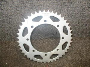 KAWASAKI KLR 650 1987-2018 SPROCKET REAR STEEL 520 43T C-DSP-0232 JTR487-43 - Picture 1 of 4