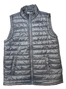 Jackson Hole Outerwear graue gefütterte Herrenweste LARGE RN # 113591 - Bild 1 von 11