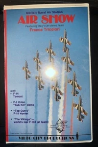 Moffett Naval Air Station Air Show VHS Tape F-13 F-14 Tomcat Fighter Jets - Picture 1 of 3