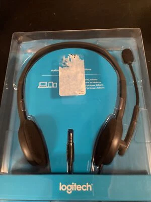 Logitech H111 Black On the Ear Stereo Headset - Image 1 of 4